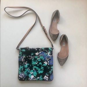 Merona Floral Shoulder Purse